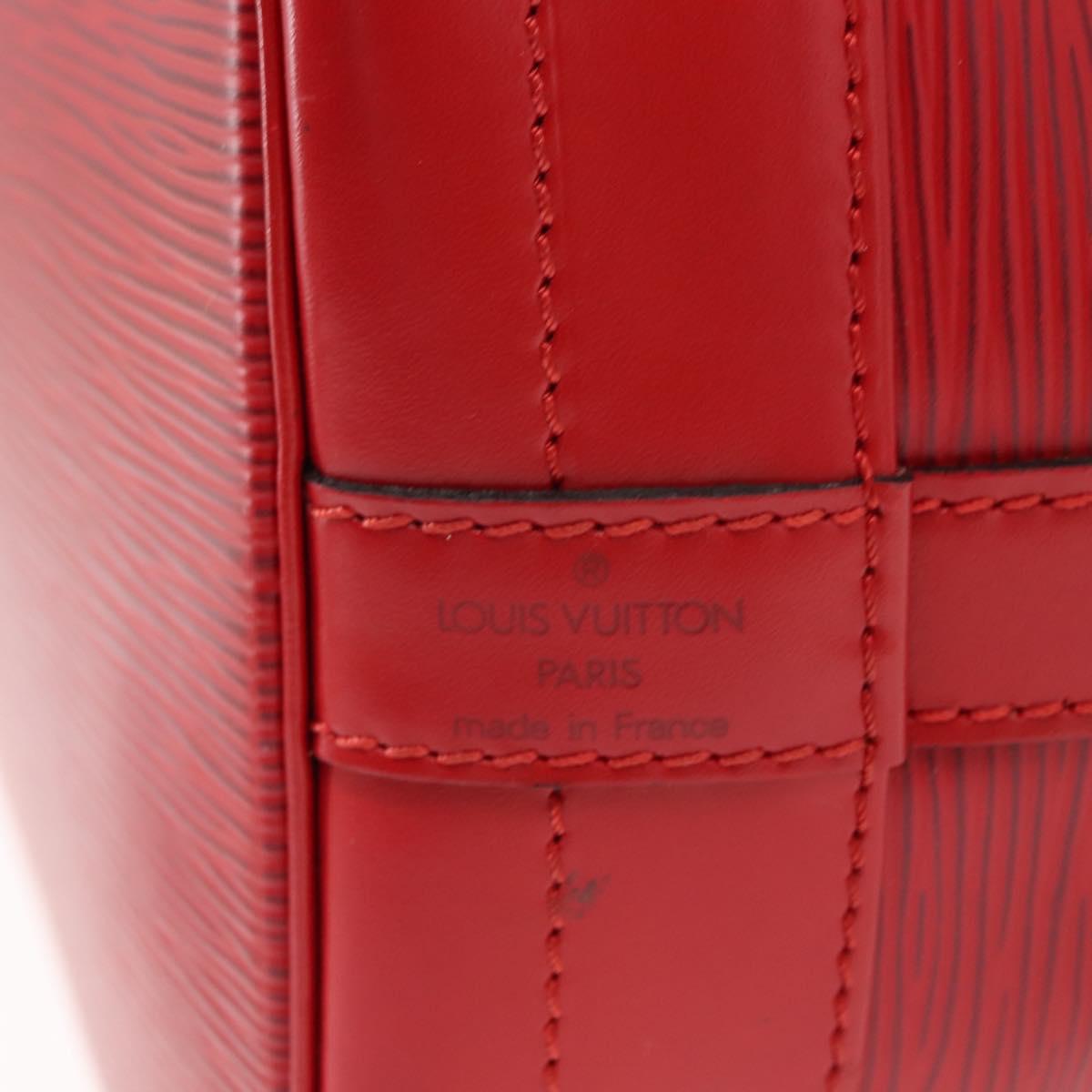 LOUIS VUITTON Epi Noe Shoulder Bag Red M44007 LV Auth 149398