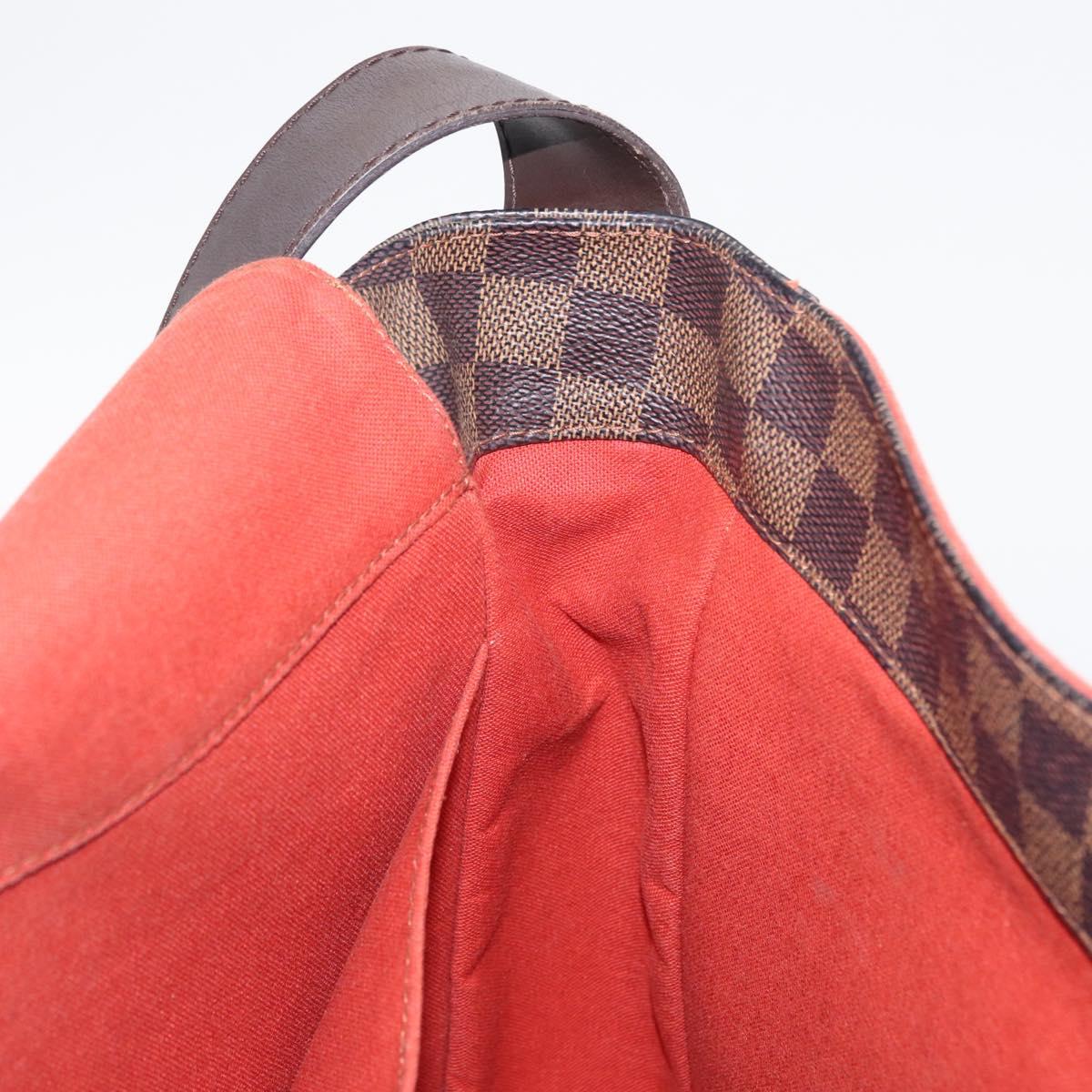 LOUIS VUITTON Damier Ebene Bastille Shoulder Bag N45258 LV Auth 149404