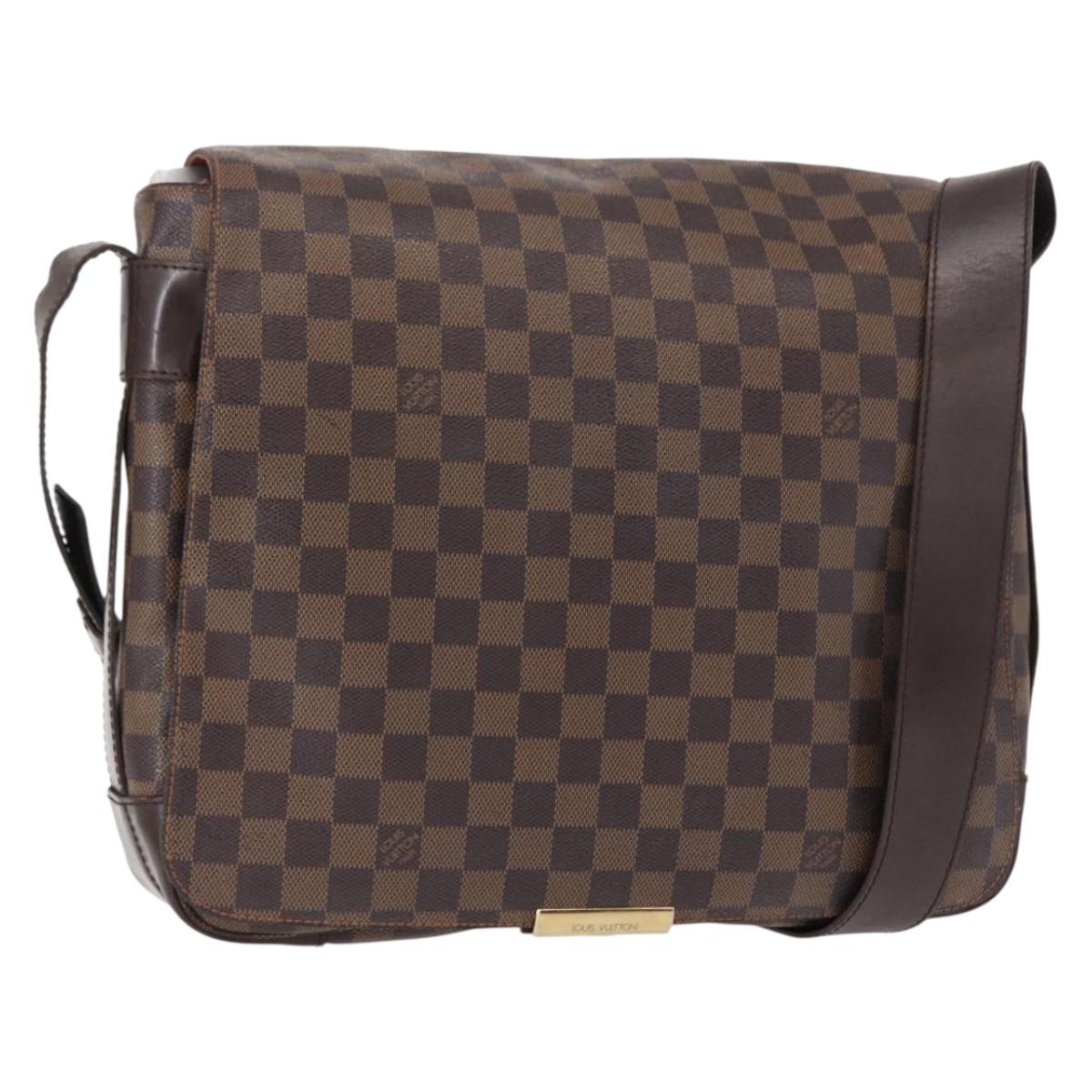 LOUIS VUITTON Damier Ebene Bastille Shoulder Bag N45258 LV Auth 149404
