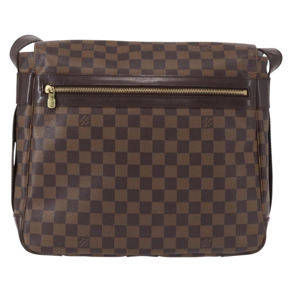 LOUIS VUITTON Damier Ebene Bastille Shoulder Bag N45258 LV Auth 149404