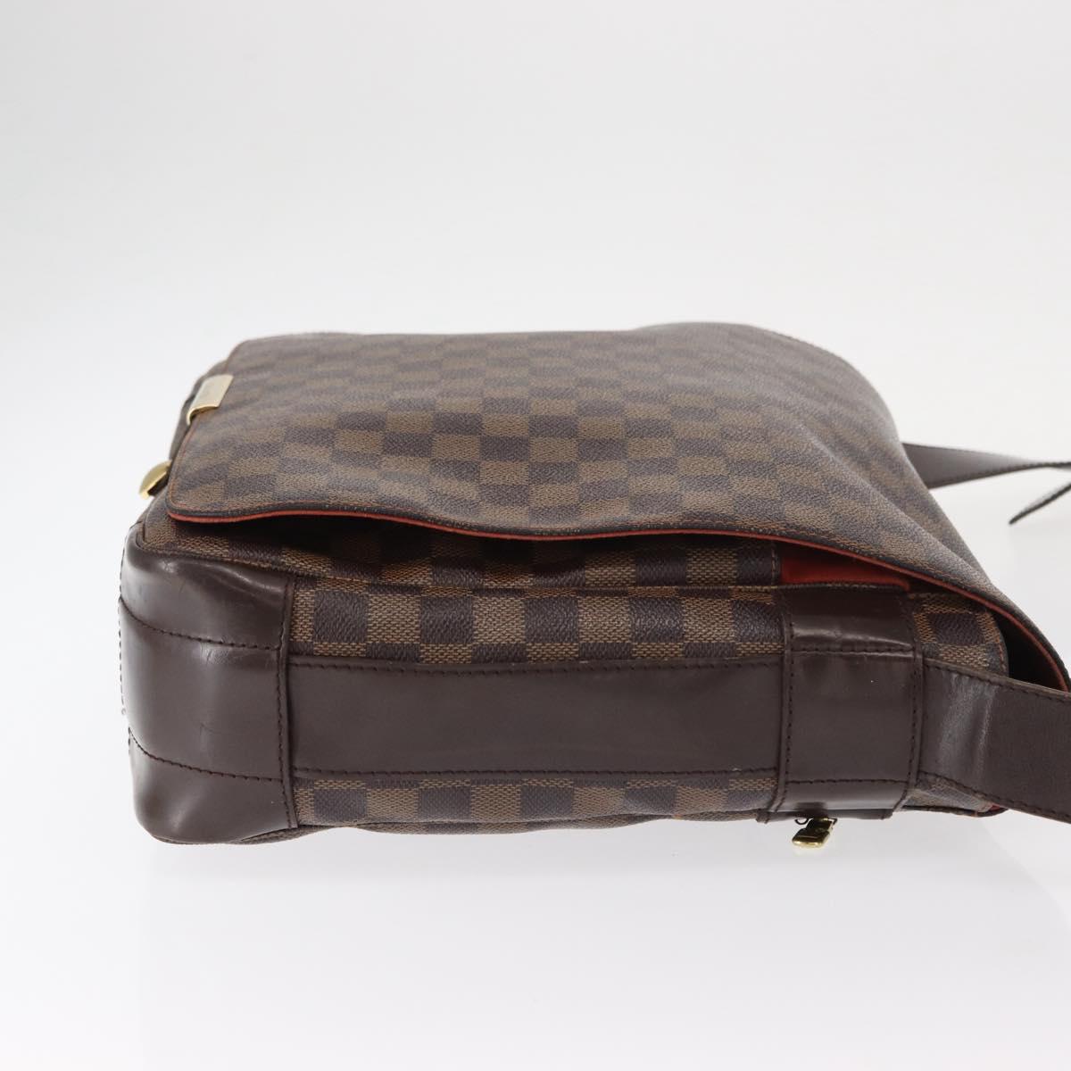 LOUIS VUITTON Damier Ebene Bastille Shoulder Bag N45258 LV Auth 149404