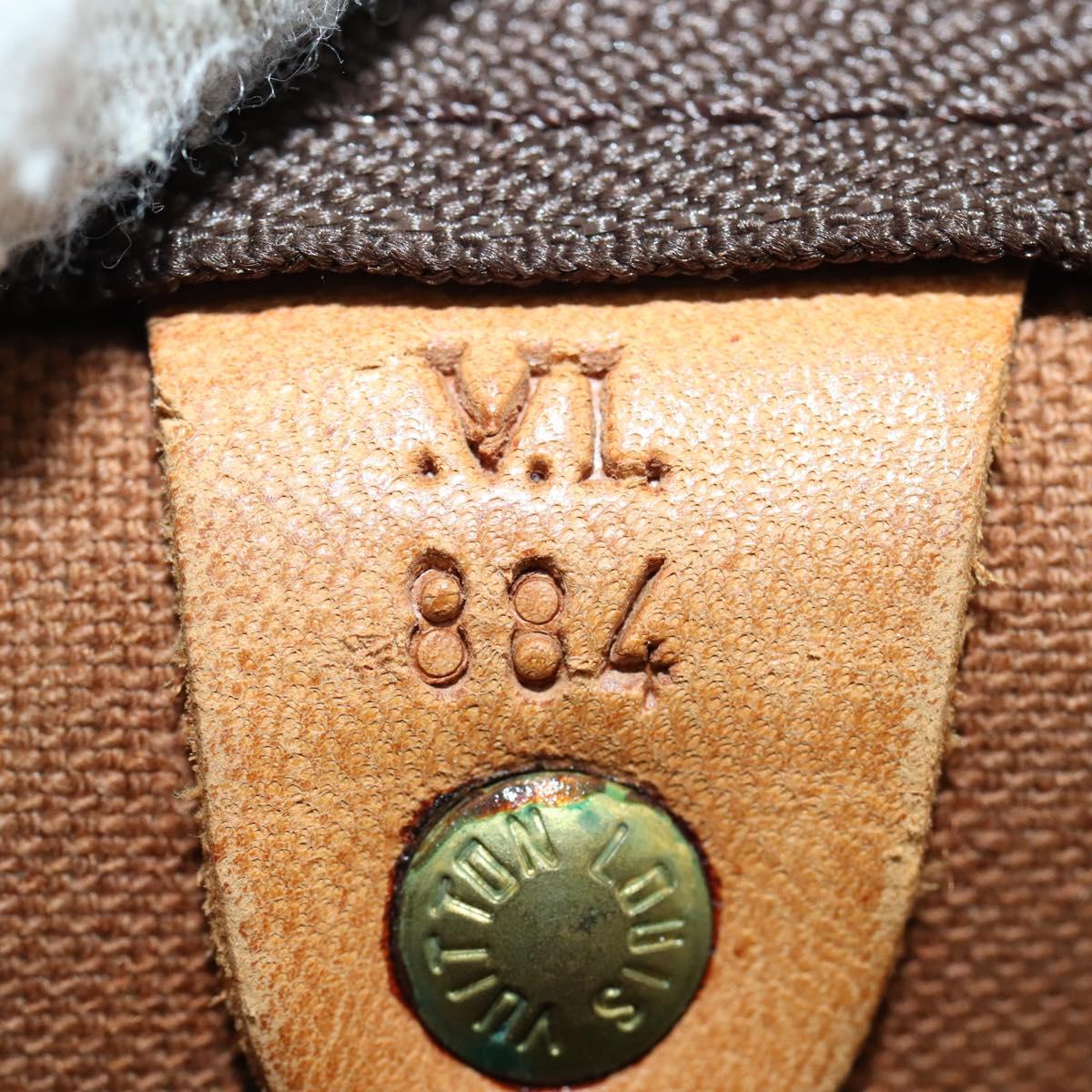 LOUIS VUITTON Monogram Keepall Bandouliere 50 Boston Bag M41416 LV Auth 149406