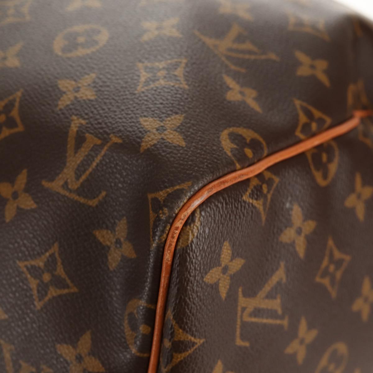 LOUIS VUITTON Monogram Keepall 55 Boston Bag M41424 LV Auth 149408AV