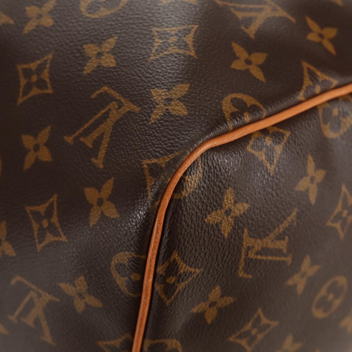 LOUIS VUITTON Monogram Keepall 55 Boston Bag M41424 LV Auth 149408AV