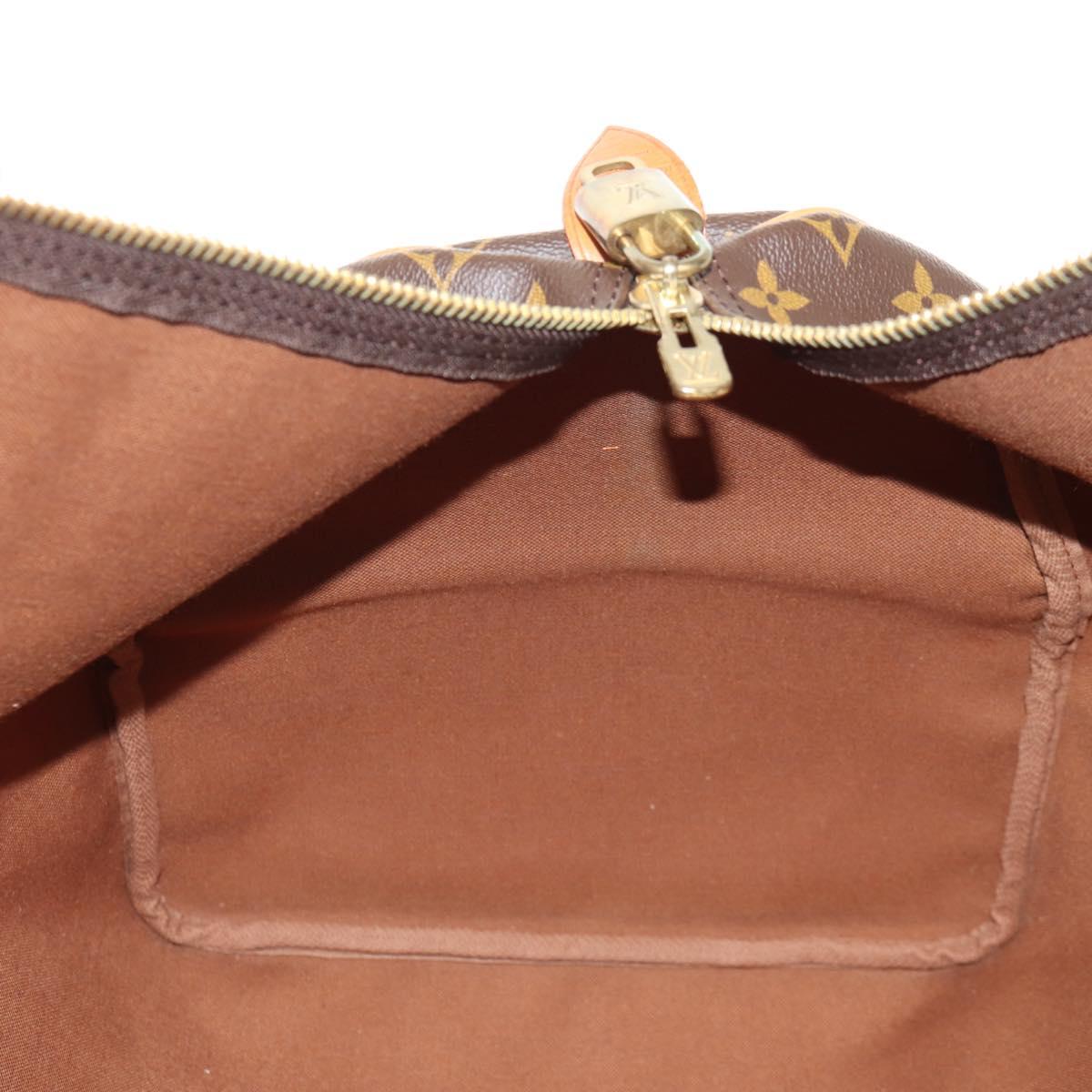 LOUIS VUITTON Monogram Keepall 55 Boston Bag M41424 LV Auth 149408AV