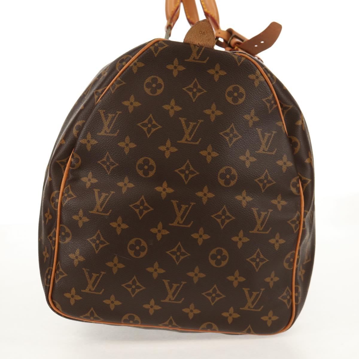 LOUIS VUITTON Monogram Keepall 55 Boston Bag M41424 LV Auth 149408AV