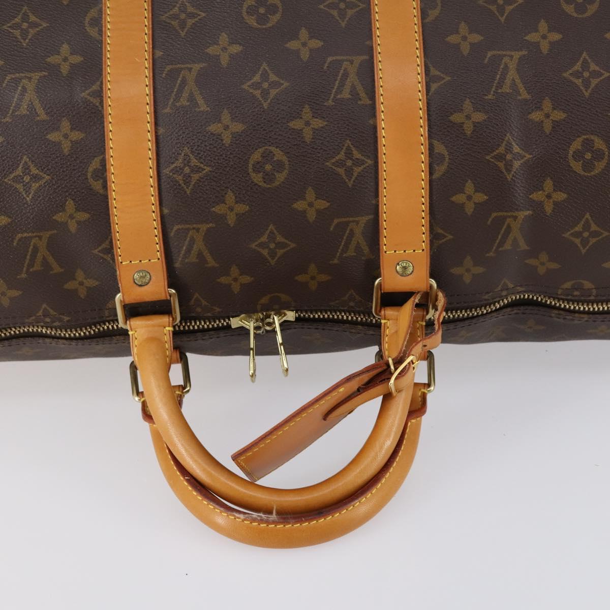 LOUIS VUITTON Monogram Keepall 50 Boston Bag M41426 LV Auth 149410