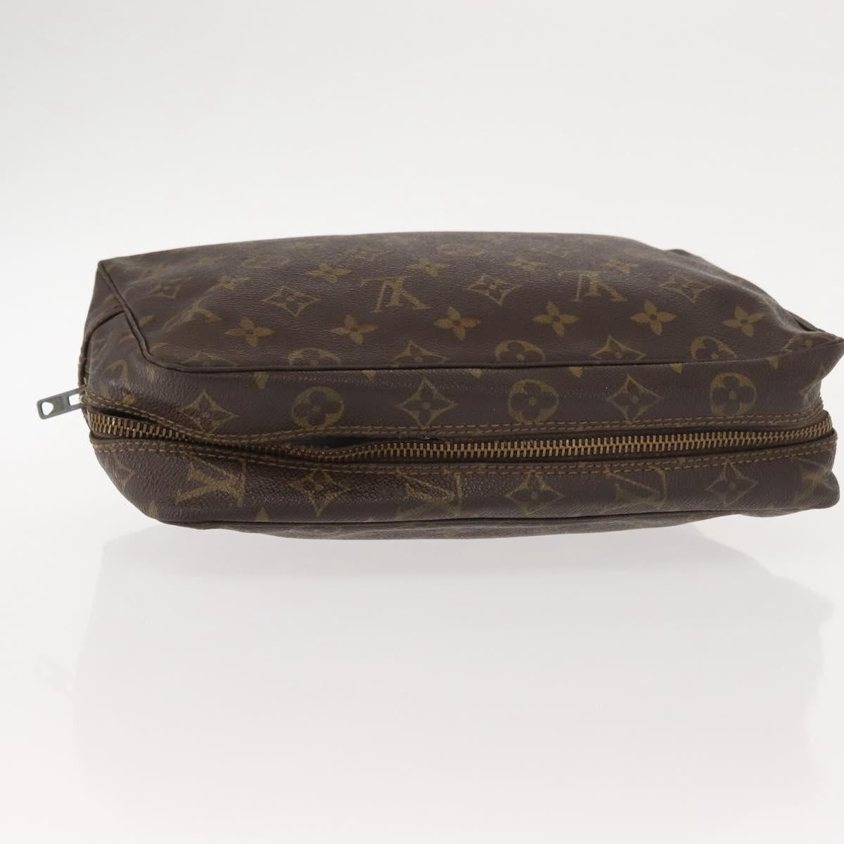 LOUIS VUITTON Monogram Trousse Toilette 28 Clutch Bag M47522 LV Auth 149415