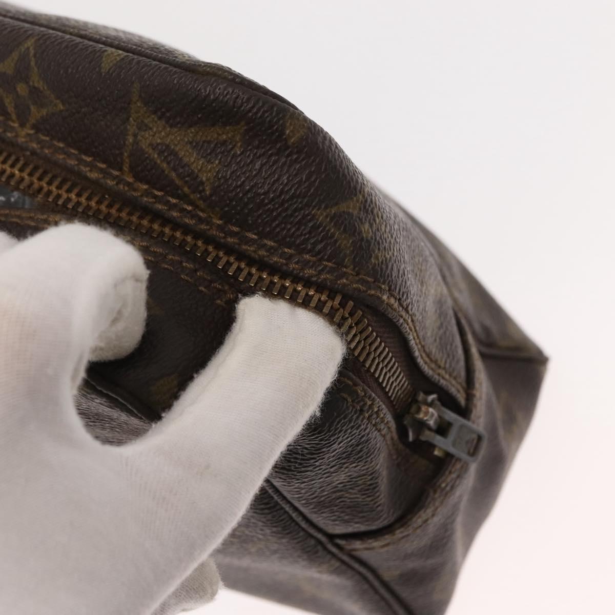 LOUIS VUITTON Monogram Trousse Toilette 28 Clutch Bag M47522 LV Auth 149415