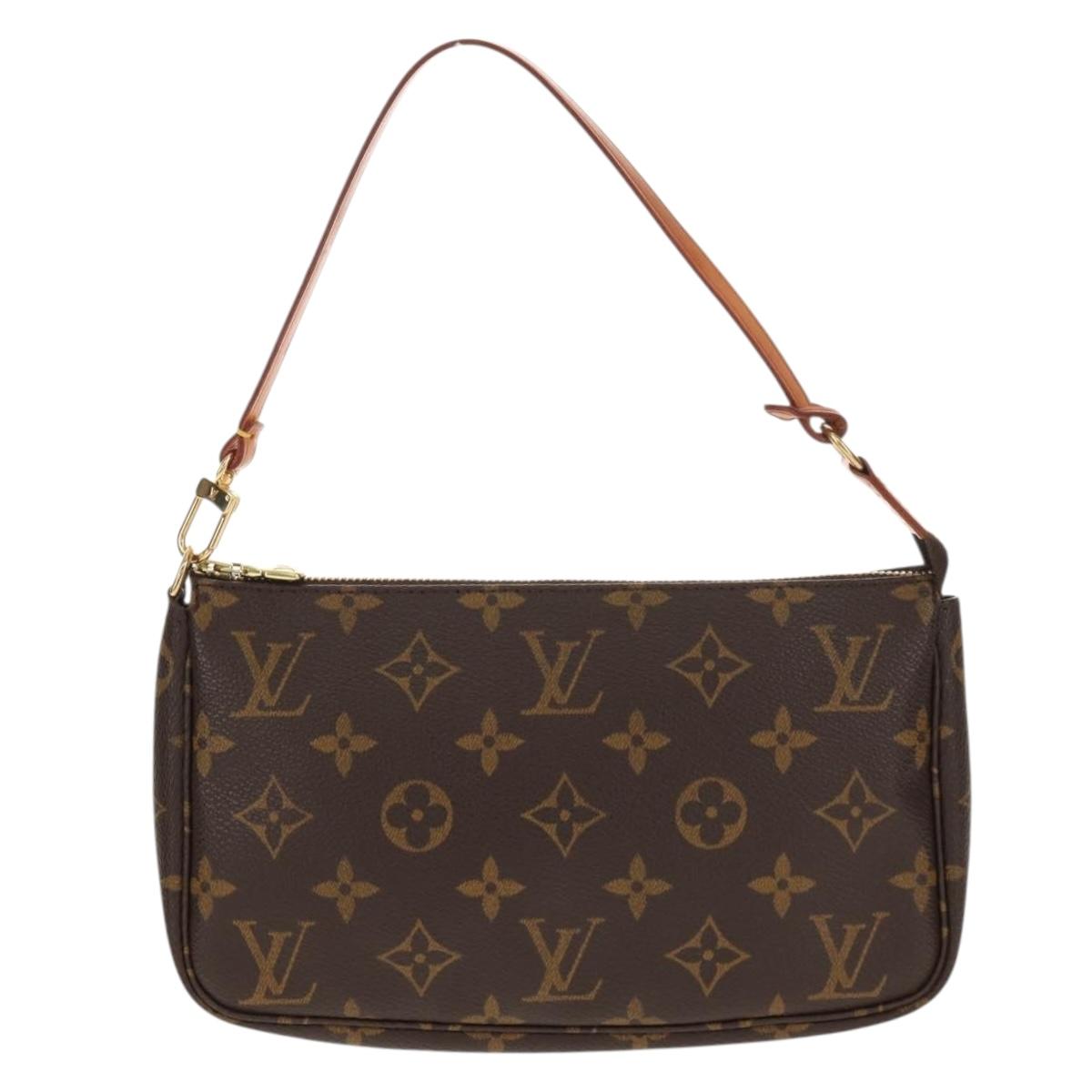 LOUIS VUITTON Monogram Pochette Accessoires Pouch M51980 LV Auth 149427V