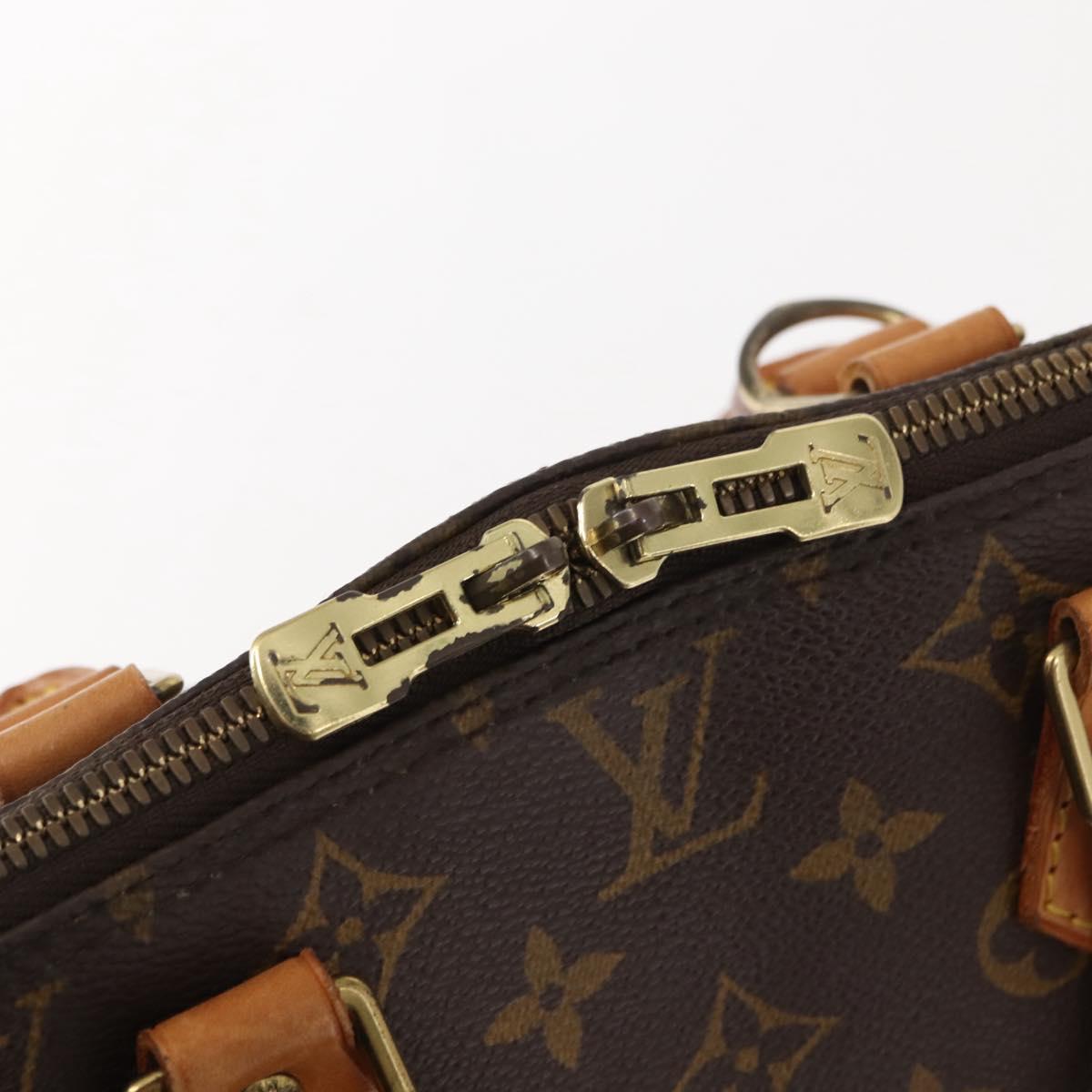 LOUIS VUITTON Monogram Alma Hand Bag M51130 LV Auth 149428