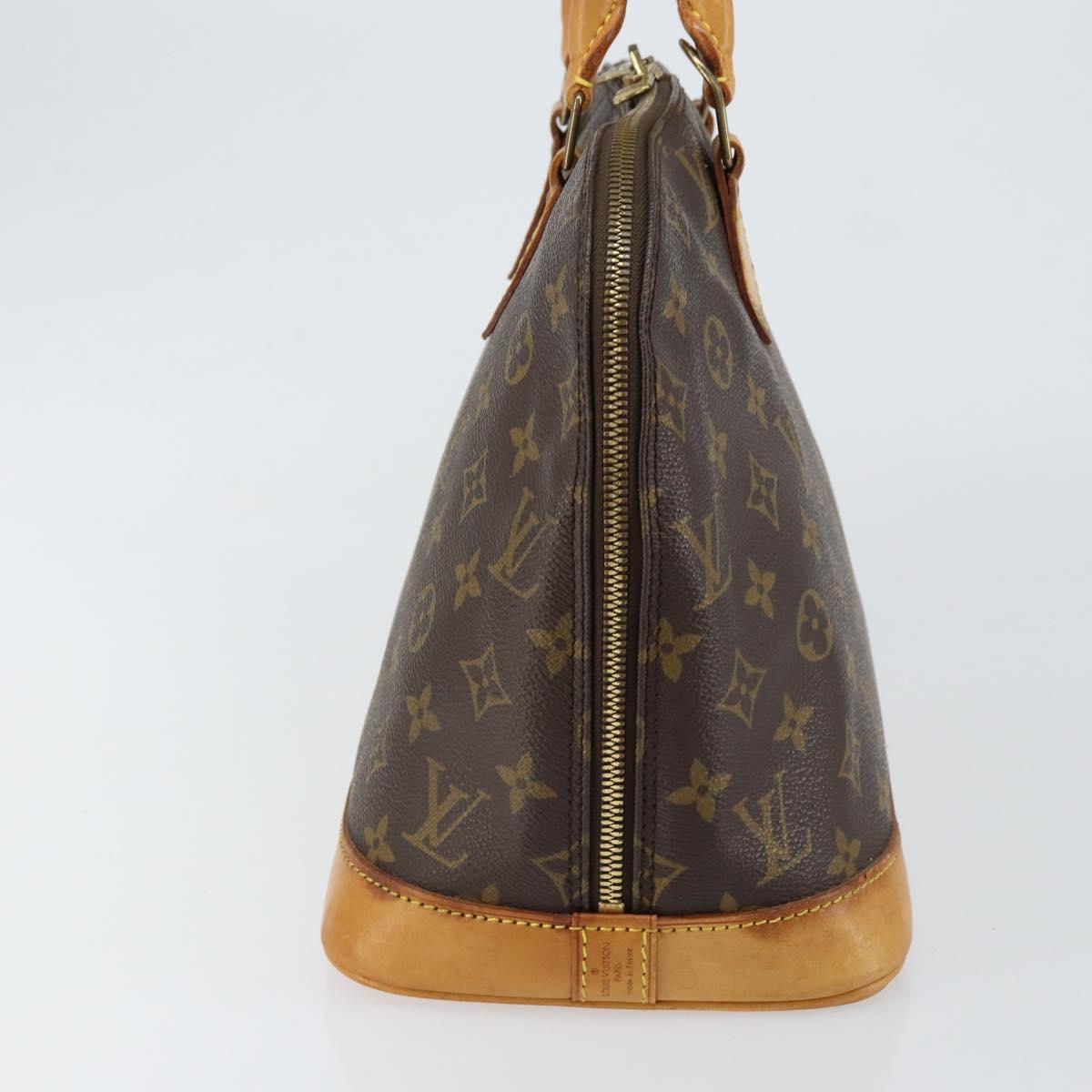 LOUIS VUITTON Monogram Alma Hand Bag M51130 LV Auth 149430