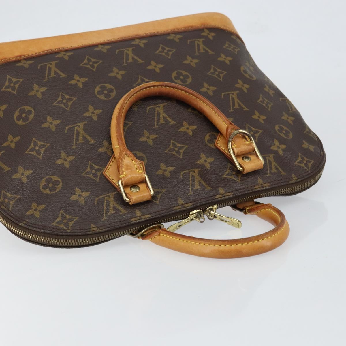 LOUIS VUITTON Monogram Alma Hand Bag M51130 LV Auth 149430