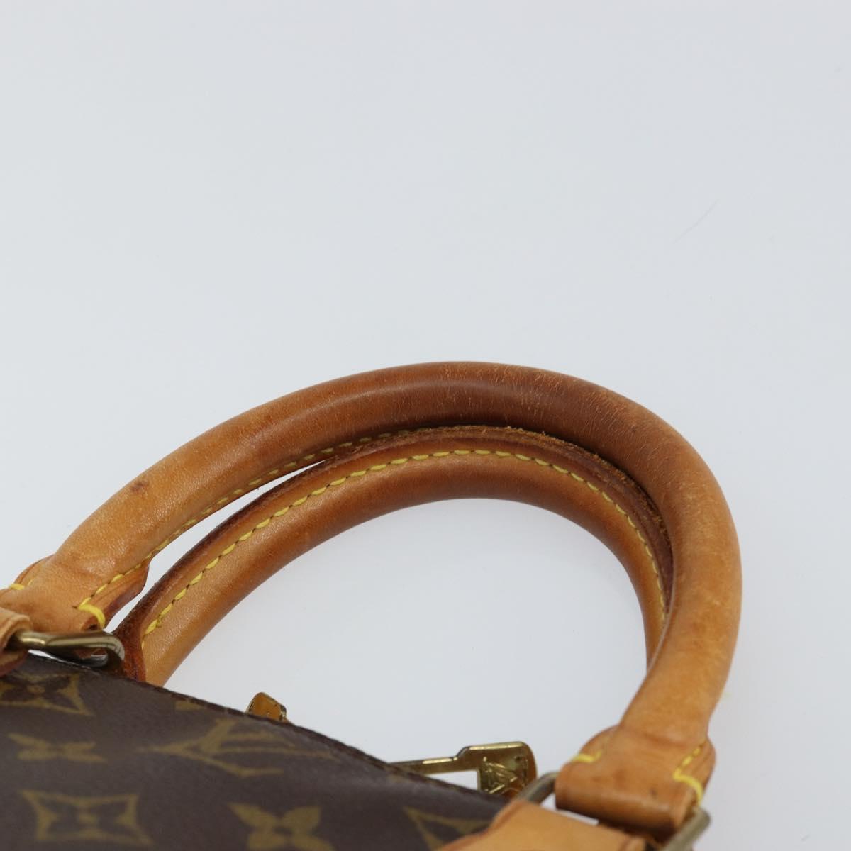LOUIS VUITTON Monogram Alma Hand Bag M51130 LV Auth 149430