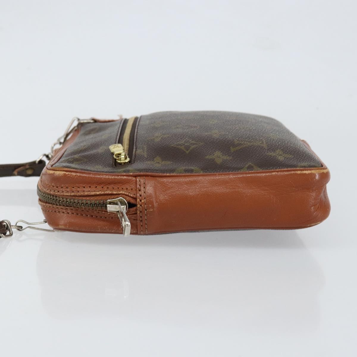 LOUIS VUITTON Monogram Pochette Sports Clutch Bag N0.183 LV Auth 149431