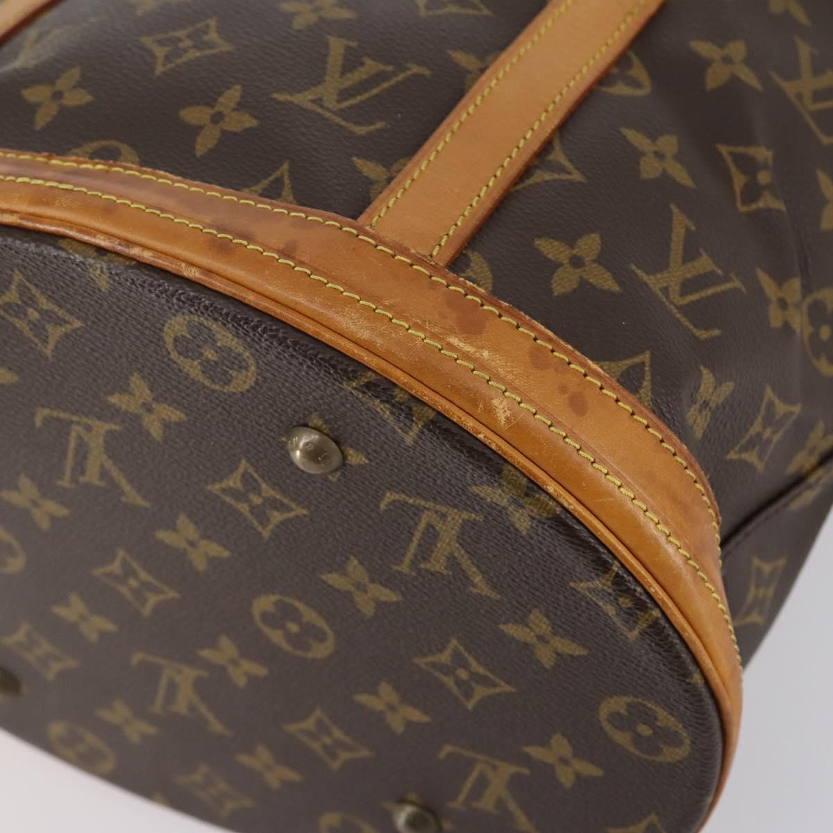 LOUIS VUITTON Monogram Bucket GM Shoulder Bag Vintage M42236 LV Auth 149432