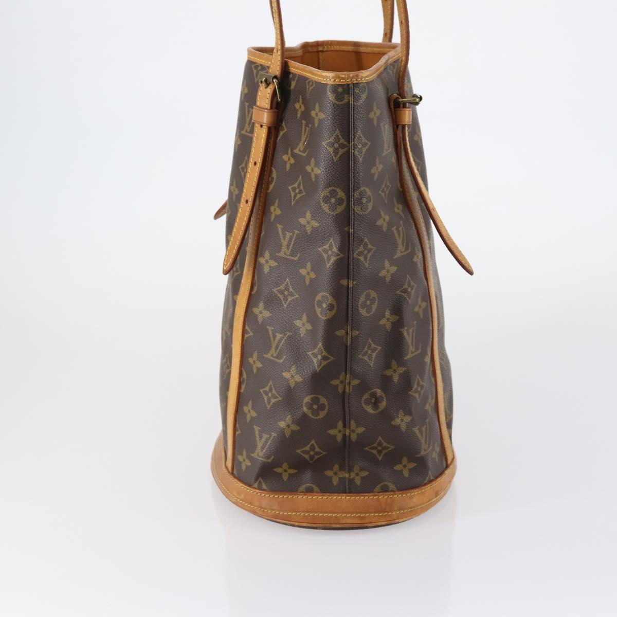 LOUIS VUITTON Monogram Bucket GM Shoulder Bag Vintage M42236 LV Auth 149432