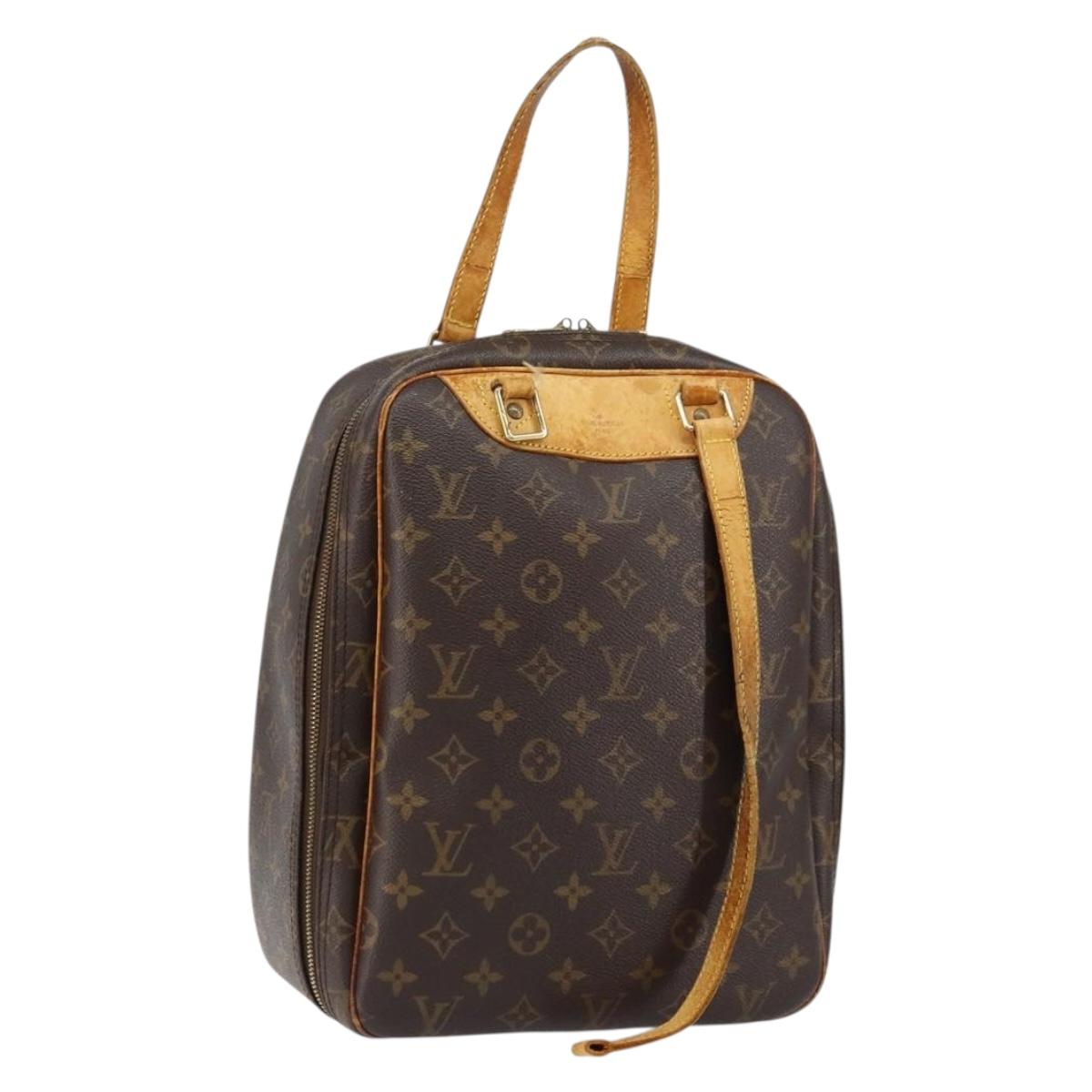 LOUIS VUITTON Monogram Excursion Hand Bag M41450 LV Auth 149448