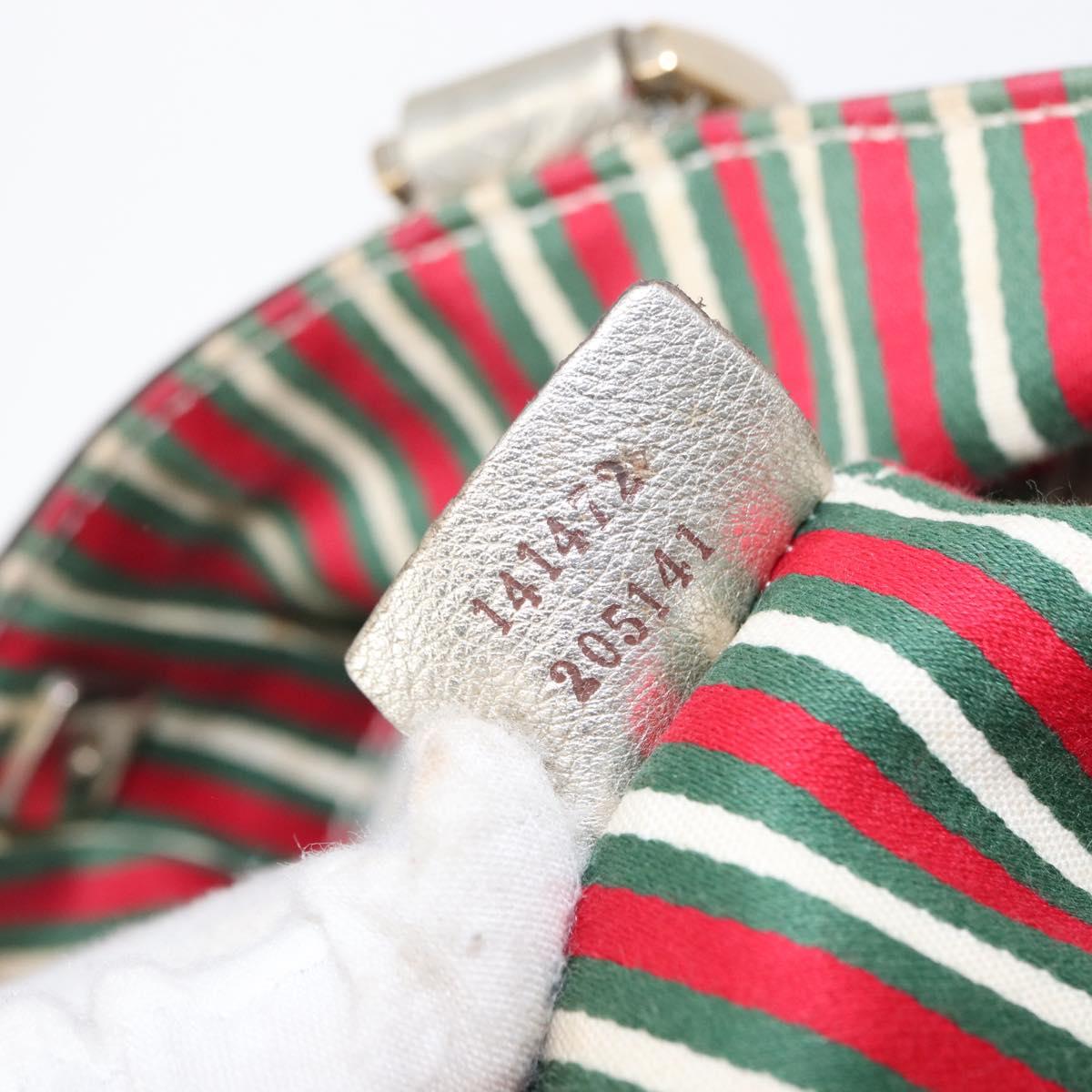 GUCCI GG Canvas Abbey Tote Bag Beige Gold 141472 Auth 149458