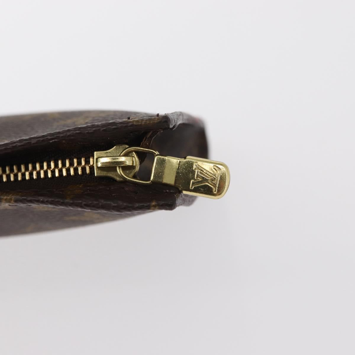 LOUIS VUITTON Monogram Bucket PM Accessory Pouch LV Auth 149486