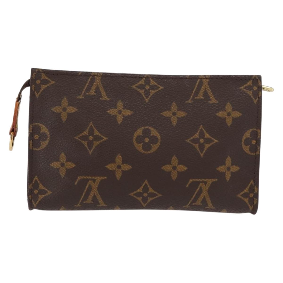 LOUIS VUITTON Monogram Bucket PM Accessory Pouch LV Auth 149486