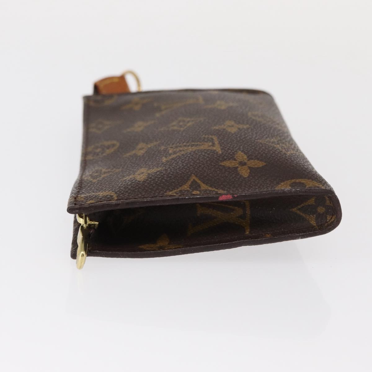 LOUIS VUITTON Monogram Bucket PM Accessory Pouch LV Auth 149486
