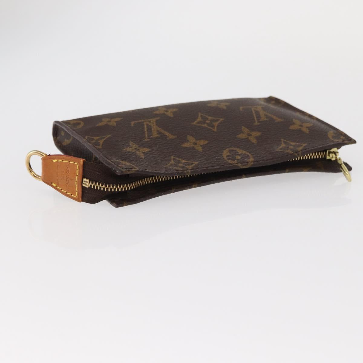 LOUIS VUITTON Monogram Bucket PM Accessory Pouch LV Auth 149486