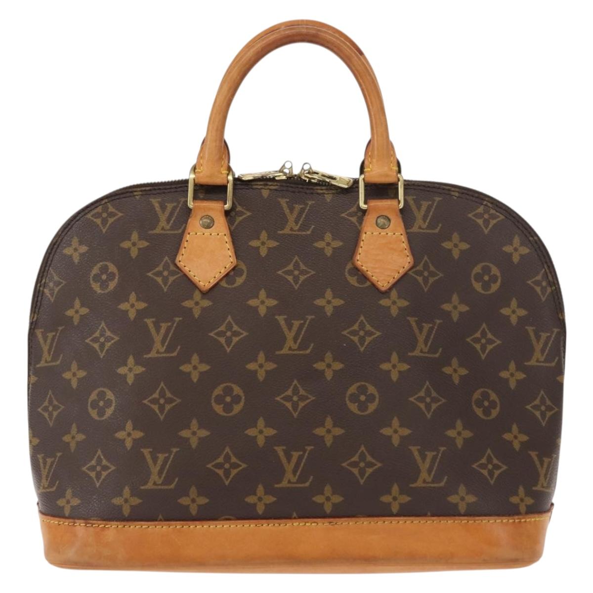 LOUIS VUITTON Monogram Alma Hand Bag M51130 LV Auth 149503
