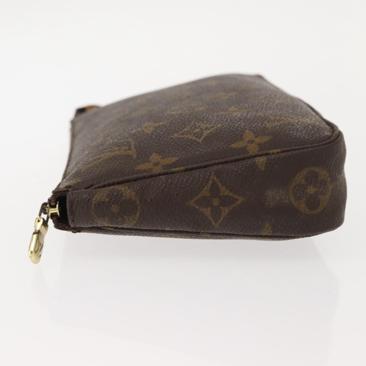 LOUIS VUITTON Monogram Pochette Accessoires Pouch M51980 LV Auth 149505