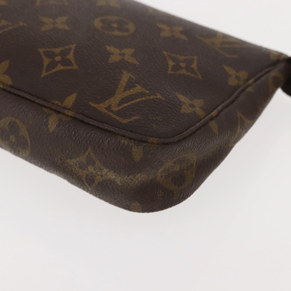 LOUIS VUITTON Monogram Pochette Accessoires Pouch M51980 LV Auth 149505