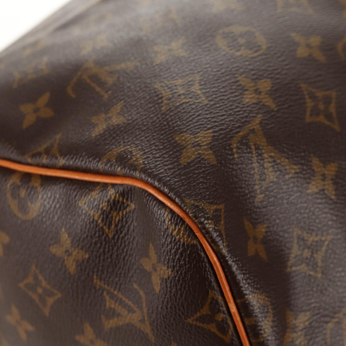 LOUIS VUITTON Monogram Keepall 55 Boston Bag M41424 LV Auth 149515AV