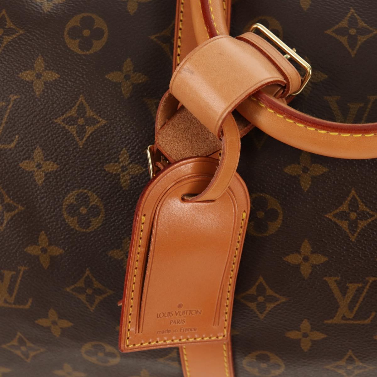 LOUIS VUITTON Monogram Keepall 55 Boston Bag M41424 LV Auth 149515AV