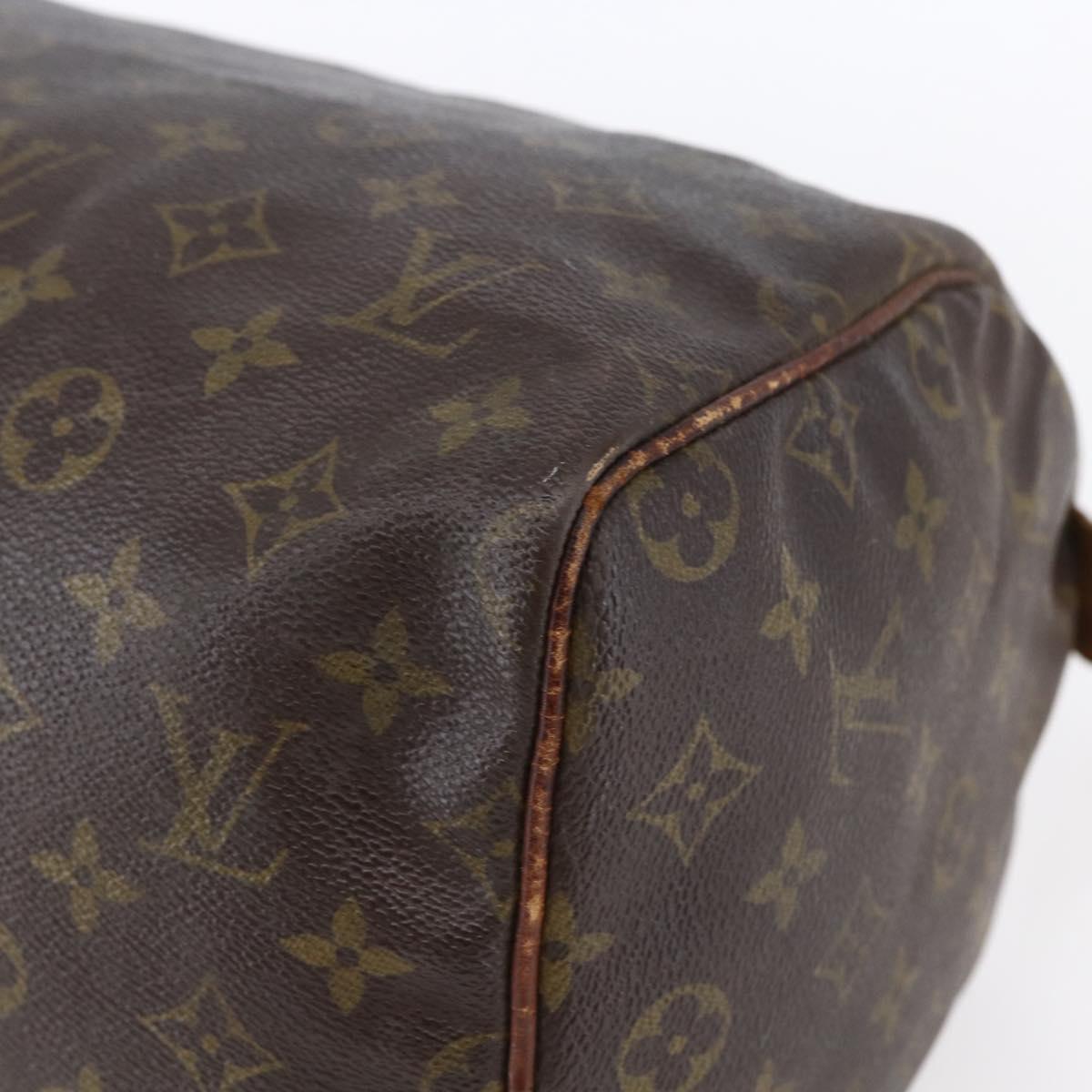 LOUIS VUITTON Monogram Speedy 30 Hand Bag M41526 LV Auth 149528