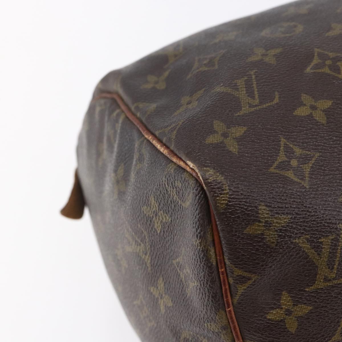 LOUIS VUITTON Monogram Speedy 30 Hand Bag M41526 LV Auth 149528