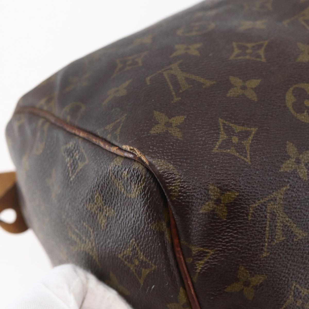 LOUIS VUITTON Monogram Speedy 30 Hand Bag M41526 LV Auth 149528