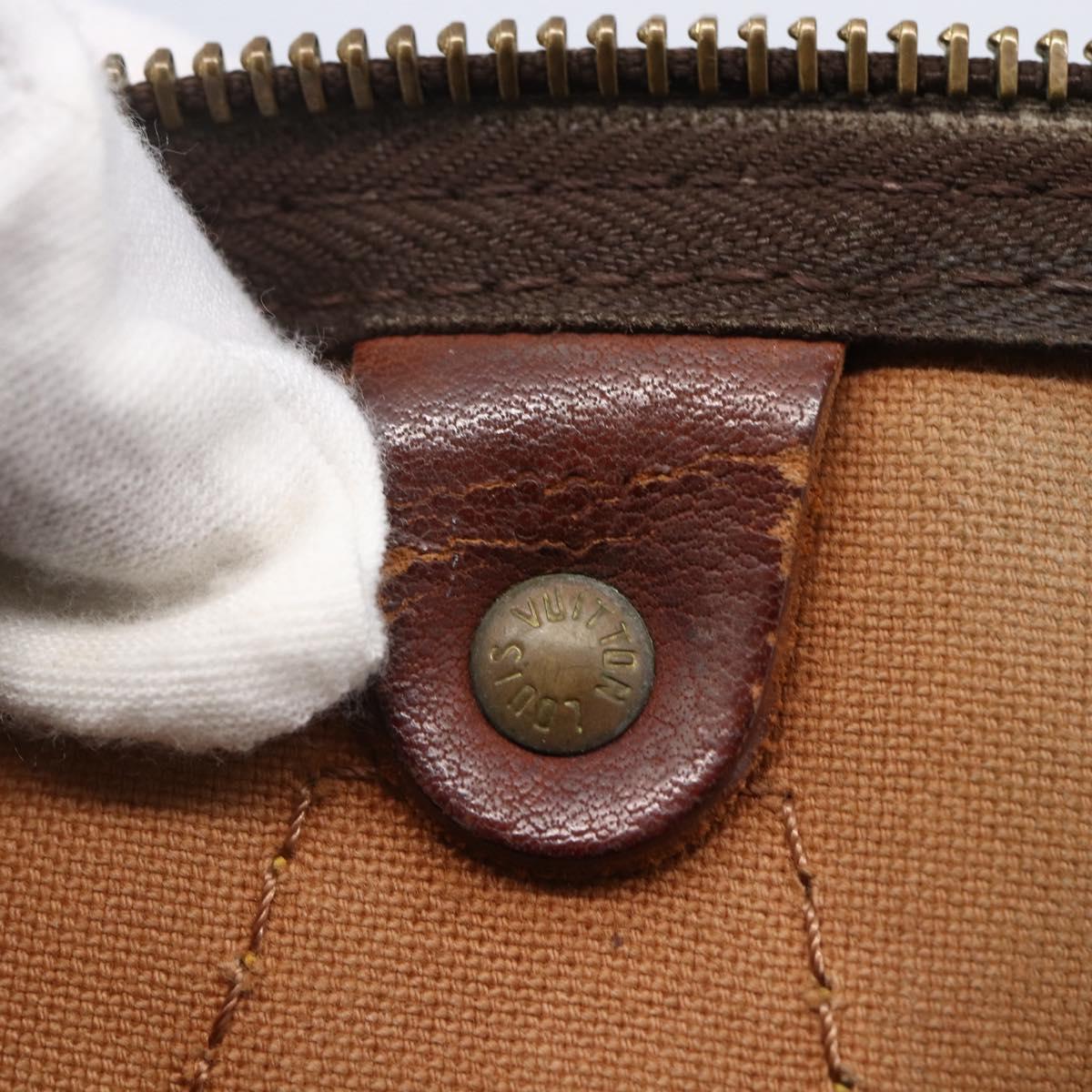 LOUIS VUITTON Monogram Speedy 30 Hand Bag M41526 LV Auth 149528