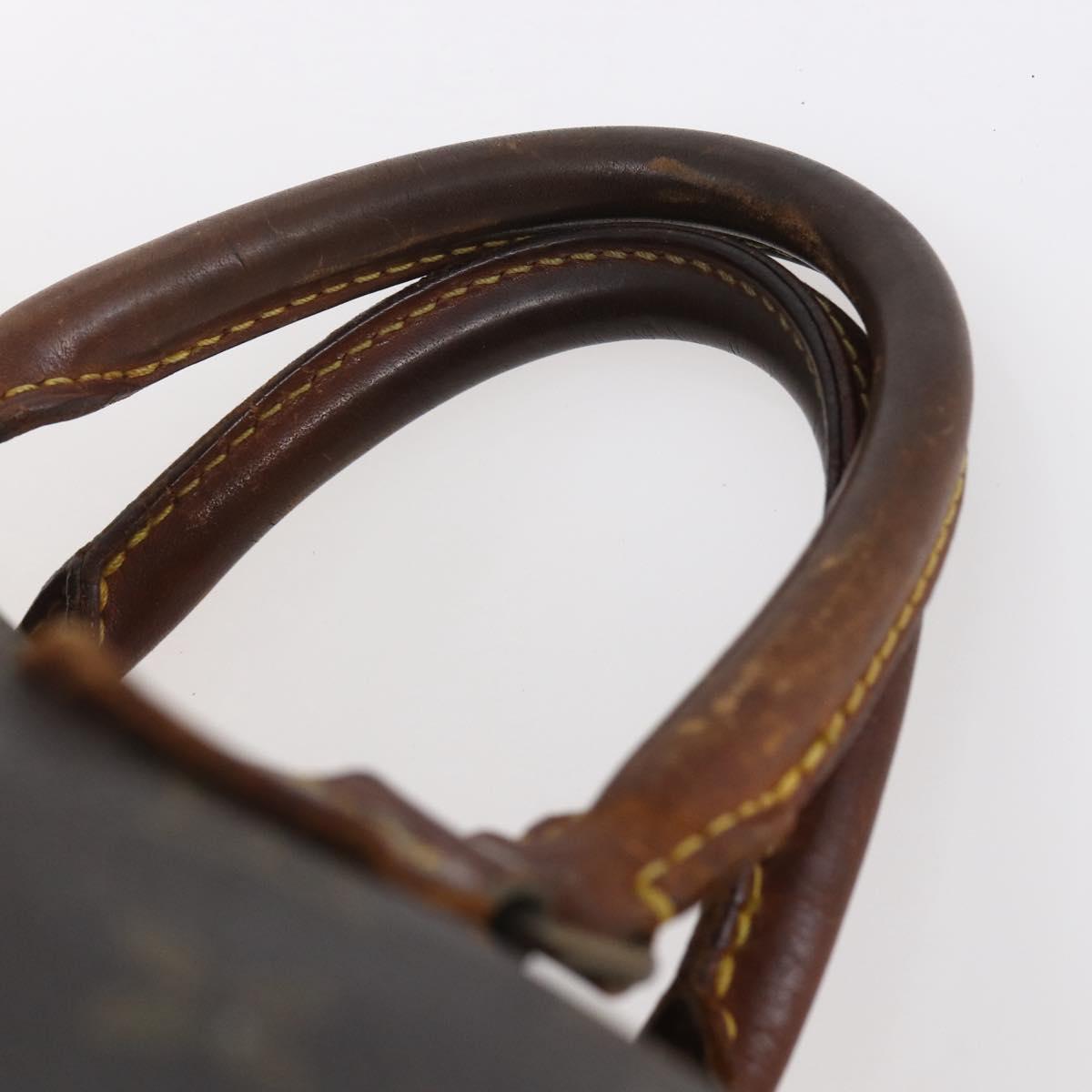 LOUIS VUITTON Monogram Speedy 30 Hand Bag M41526 LV Auth 149528