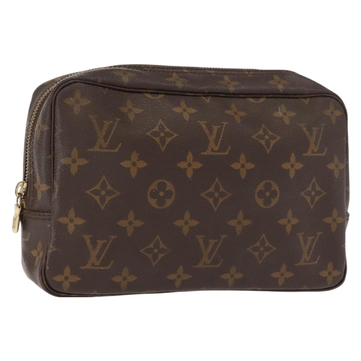 LOUIS VUITTON Monogram Trousse Toilette 23 Clutch Bag M47524 LV Auth 149536