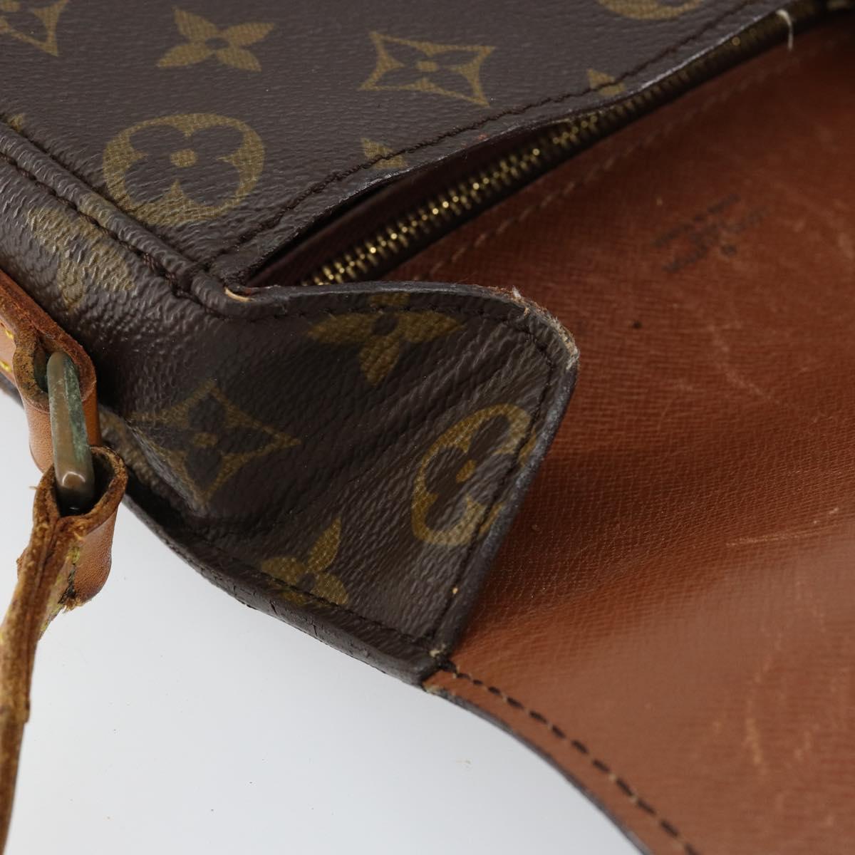 LOUIS VUITTON Monogram Saint Cloud MM Shoulder Bag M51243 LV Auth 149537