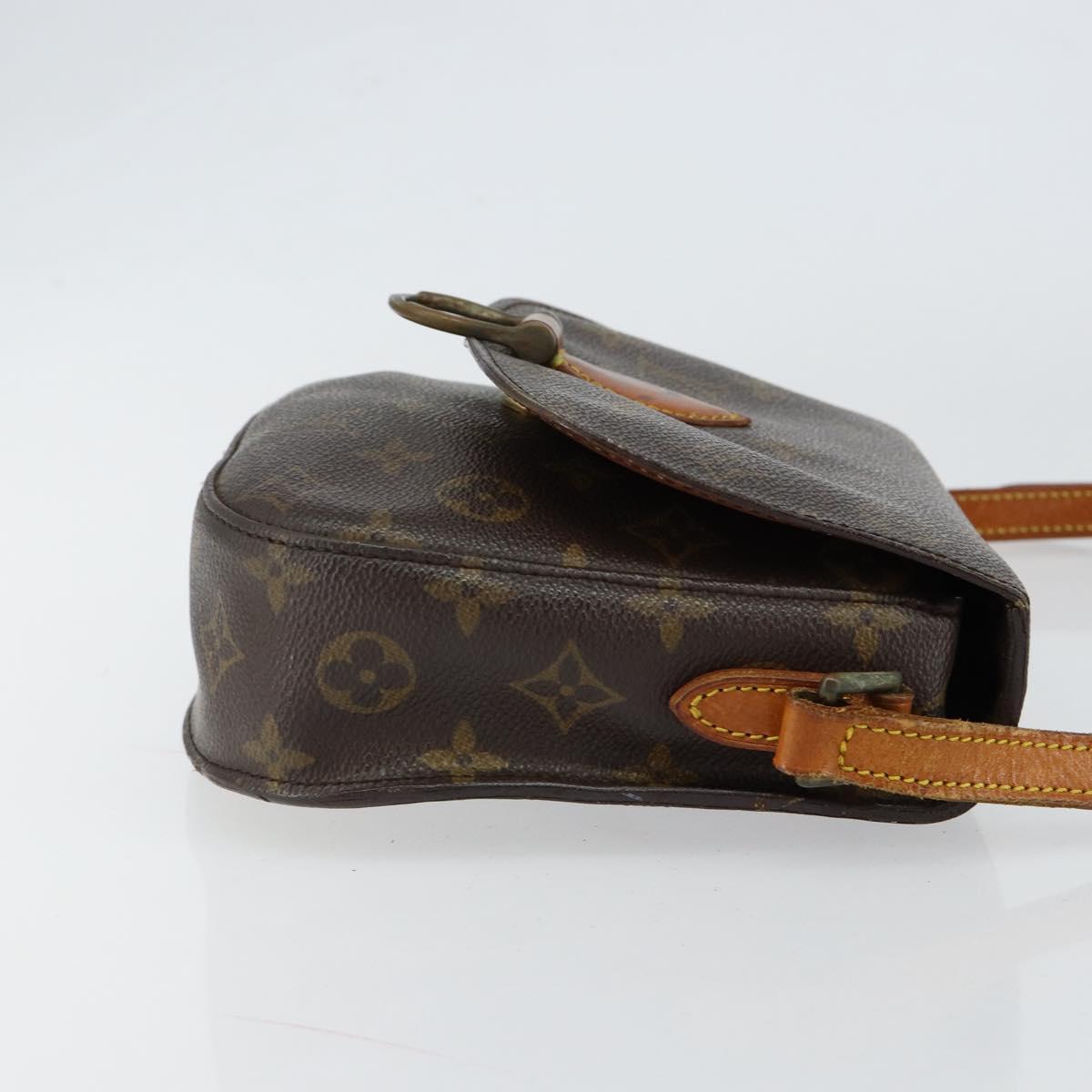 LOUIS VUITTON Monogram Saint Cloud MM Shoulder Bag M51243 LV Auth 149537