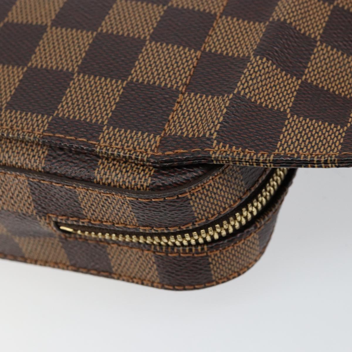 LOUIS VUITTON Damier Ebene Geronimos Shoulder Bag N51994 LV Auth 149538V