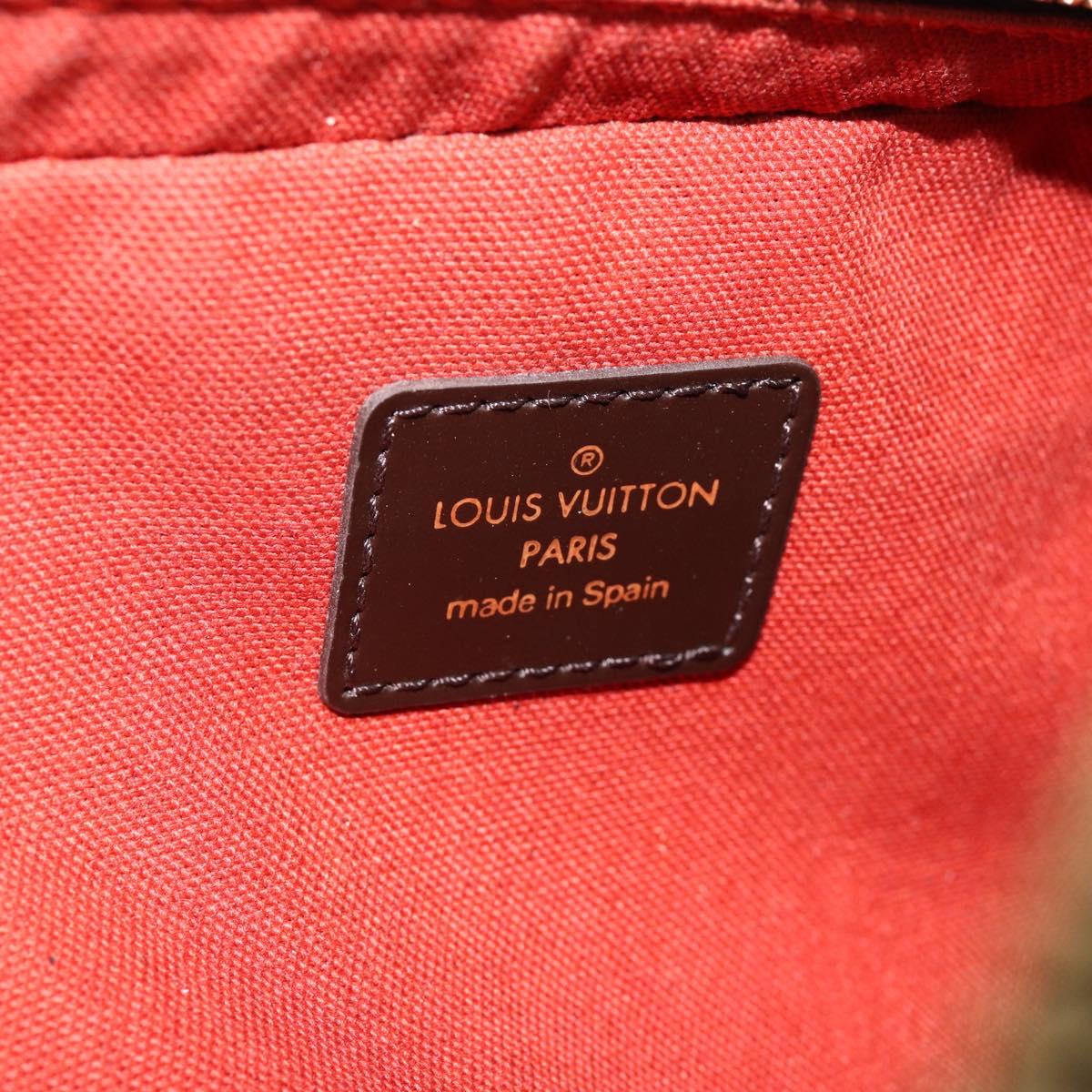 LOUIS VUITTON Damier Ebene Geronimos Shoulder Bag N51994 LV Auth 149538V