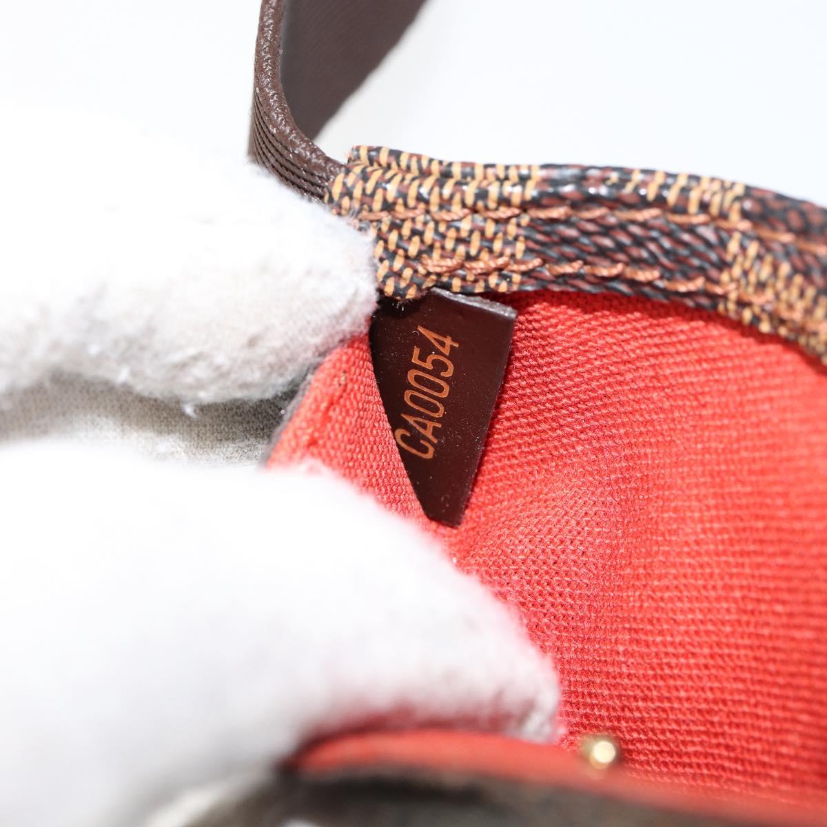 LOUIS VUITTON Damier Ebene Geronimos Shoulder Bag N51994 LV Auth 149538V