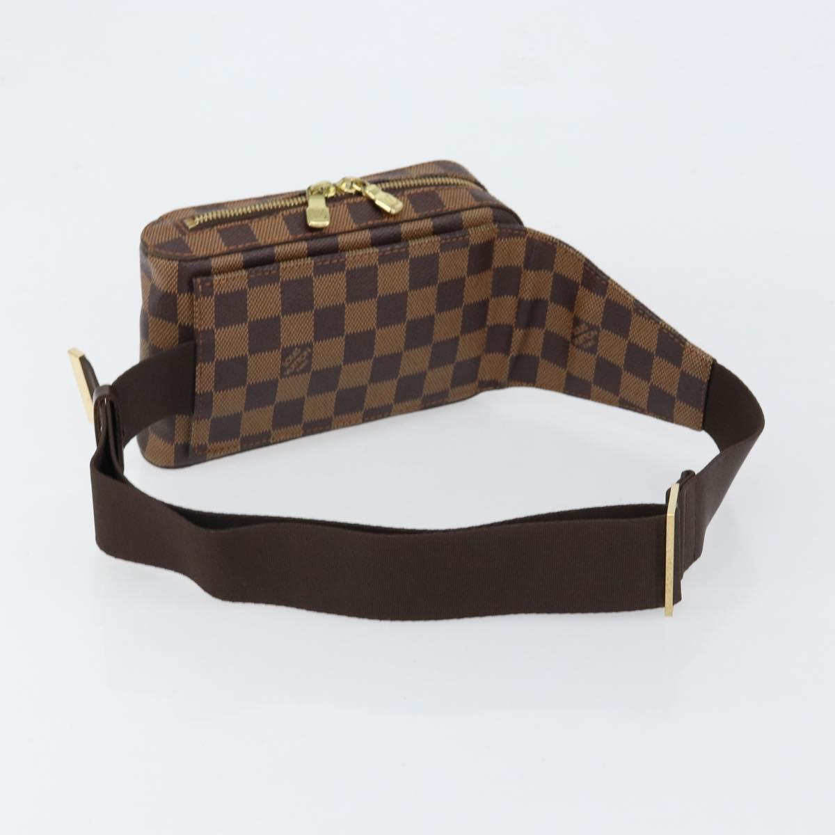 LOUIS VUITTON Damier Ebene Geronimos Shoulder Bag N51994 LV Auth 149538V