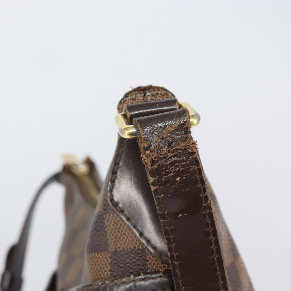 LOUIS VUITTON Damier Ebene Bloomsbury PM Shoulder Bag N42251 LV Auth 149553