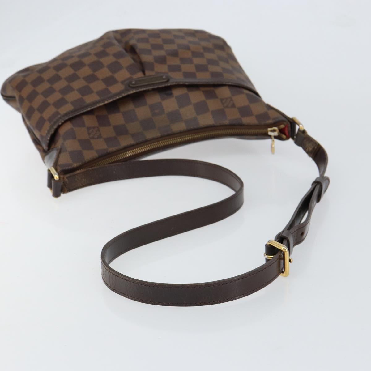 LOUIS VUITTON Damier Ebene Bloomsbury PM Shoulder Bag N42251 LV Auth 149553