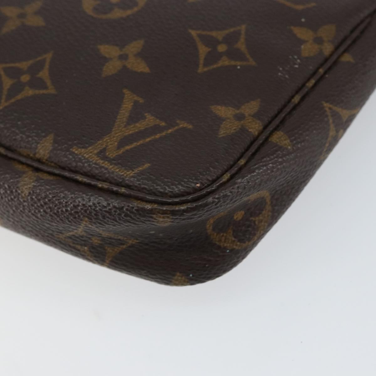 LOUIS VUITTON Monogram Pochette Accessoires Pouch M51980 LV Auth 149558