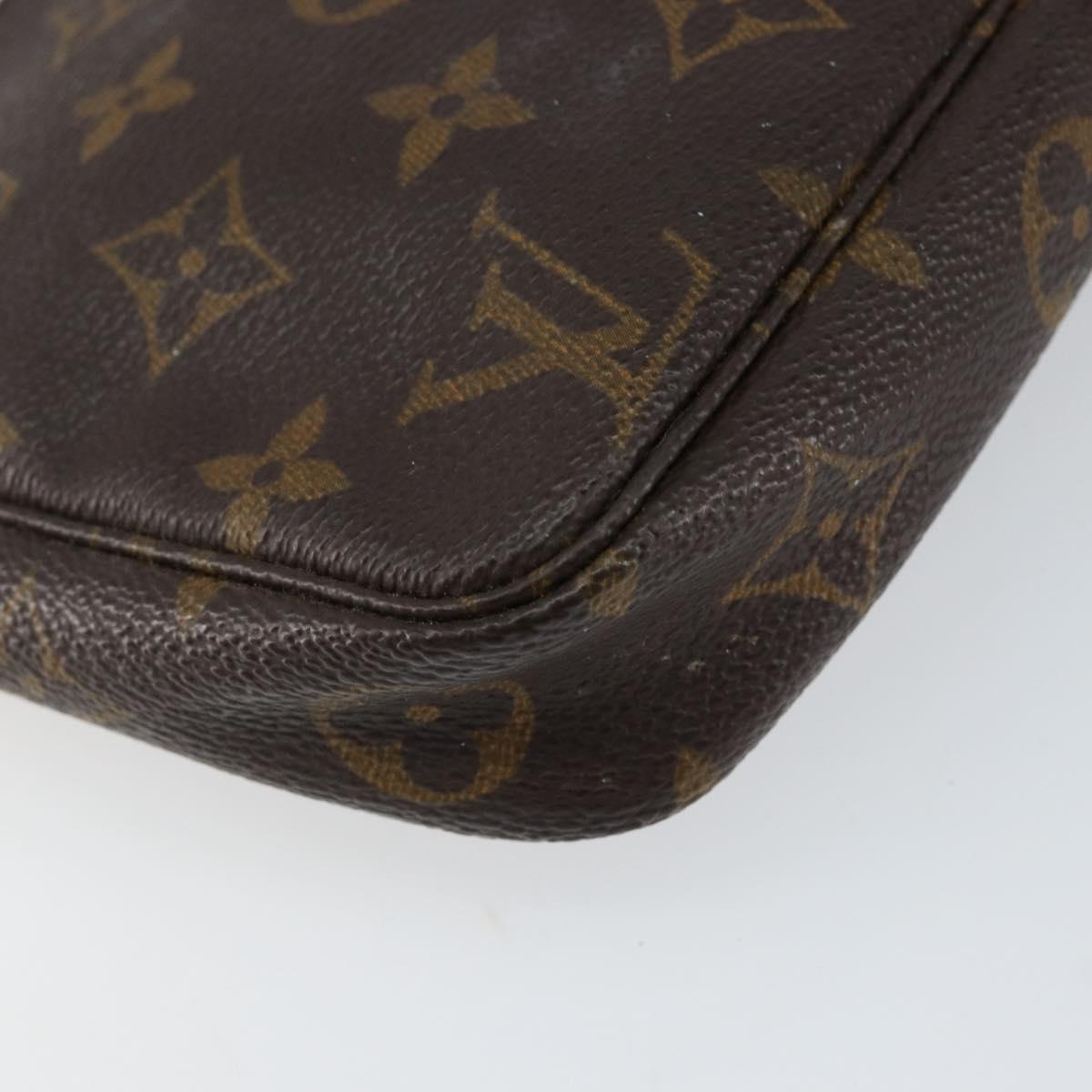 LOUIS VUITTON Monogram Pochette Accessoires Pouch M51980 LV Auth 149558