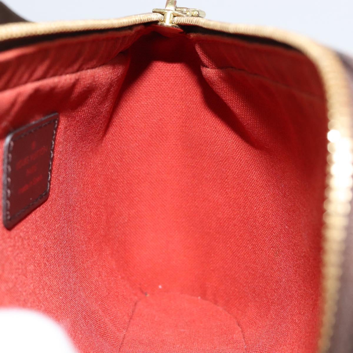 LOUIS VUITTON Damier Ebene Geronimos Shoulder Bag N51994 LV Auth 149561V