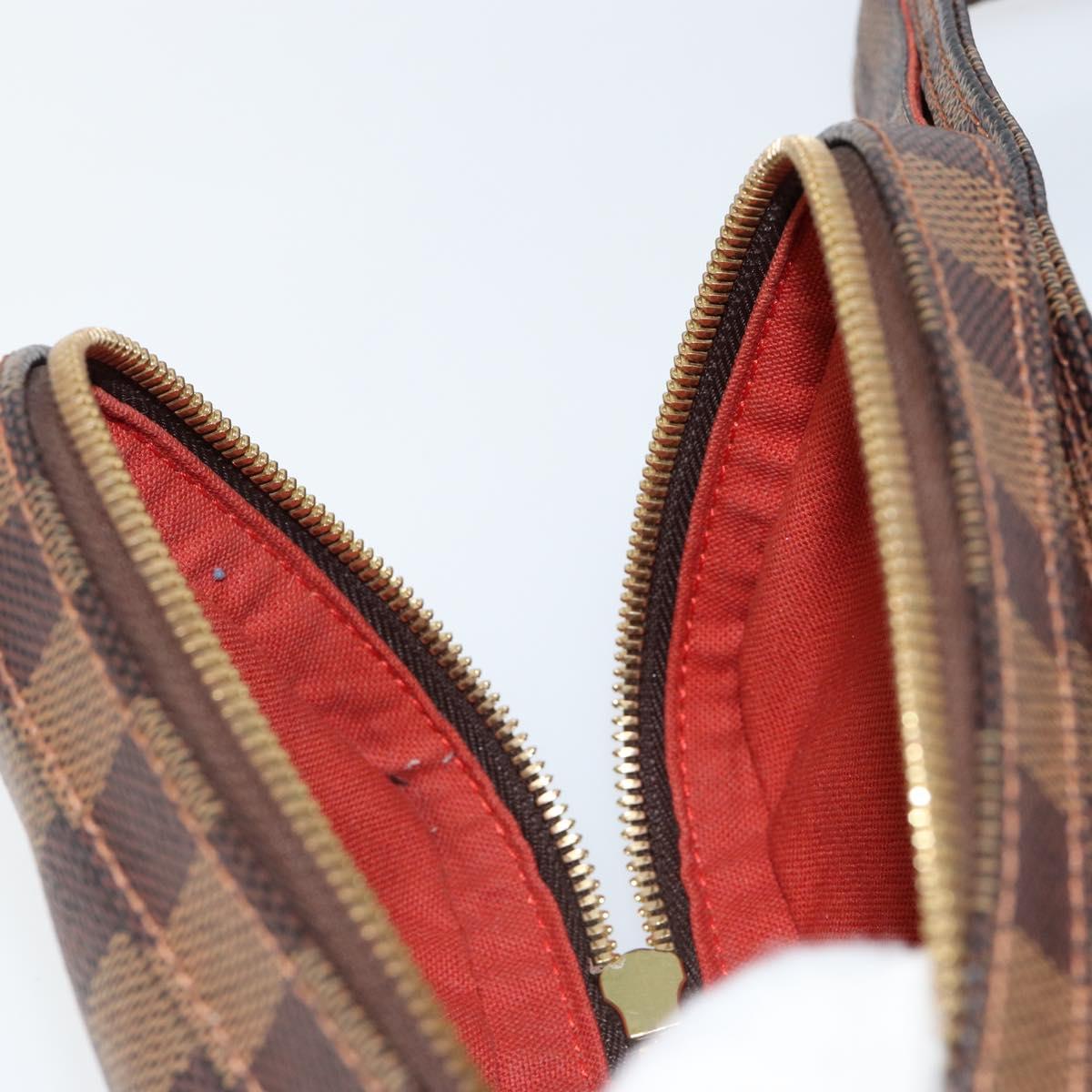 LOUIS VUITTON Damier Ebene Geronimos Shoulder Bag N51994 LV Auth 149561V